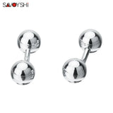 Ball Cufflinks For Mens/Women Shirt Accessories High Cuff Buttons