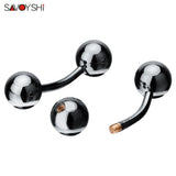 Ball Cufflinks For Mens/Women Shirt Accessories High Cuff Buttons