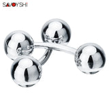 Ball Cufflinks For Mens/Women Shirt Accessories High Cuff Buttons