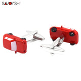 Car Model Cufflinks for Mens Shirt High Enamel Red Novelty Men Jewelry