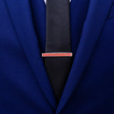 Red Wood Tie Clips for Men Necktie Tie Bar Clamp Tie Pin High Tie Clip