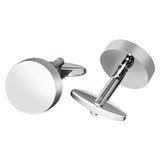 Logo Cufflinks for Mens Shirt - Special Gift Cuff Buttons