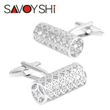 French Cufflinks for Men Fine Gift High Silver Cuff links Me