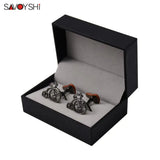 Funny Bicycle Cufflinks High Enamel Cuff links