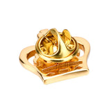 Crown Brooch Pin Badges High Metal Lapel Pin for Suit Coat Hats