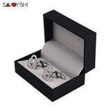 Love Lock Cufflinks Wedding Gift Jewelry