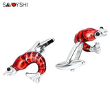 Square Cat's Eye Stone Cufflinks for Mens Shirt Wedding Gift