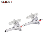 Aircraft Model Cufflinks For Mens French Shirt