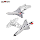Aircraft Model Cufflinks For Mens French Shirt