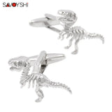 Dinosaur Cufflinks for Men Animal Cuff links Halloween Jewelry