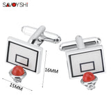 Personalized Basketball Stands Cufflinks High Mens Cuff links Wedding Gift