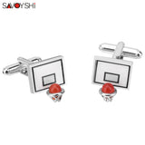 Personalized Basketball Stands Cufflinks High Mens Cuff links Wedding Gift