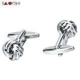 High Knot Cufflinks for Men Shirt Cuff