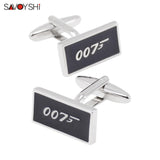 Square Mens Cufflinks 007 French Shirt Cuff Buttons