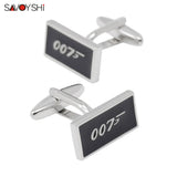 Square Mens Cufflinks 007 French Shirt Cuff Buttons