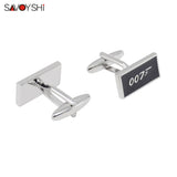 Square Mens Cufflinks 007 French Shirt Cuff Buttons