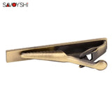 Vintage Bronze Necktie Tie Clasp Metal Tie Clip for Men Tie bar Suit Accessories