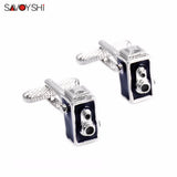Vintage Camera Model Cufflinks for Mens High Enamel Cuff links