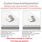 Personalized Anniversary Record Cufflinks for Men