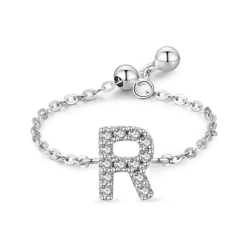 SB13 Letter Charm Chain Bracelets For Women Jewelry Gift Bangle