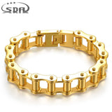 Men's Biker Chain Bracelets 10mm 6mm Link Bangles