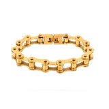 Men's Biker Chain Bracelets 10mm 6mm Link Bangles