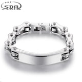 ID Bracelets Biker Motorcycle Chain Bracelets 316L Stainless Steel Jewelry Chain