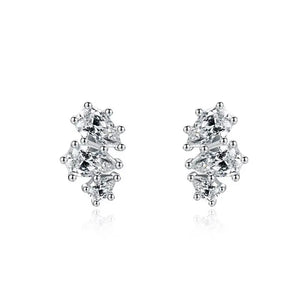 SE1 Leaf Hook Earrings Stud Earrings for Women Ear Jewelry