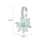 SE15 Temperament Flower Earrings Female Fairy