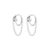 925 Sterling Silver Leaf Stud Earrings for Women