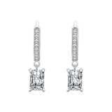 SE20 Rhinestone Stud Earrings Clear Stone Wedding Jewelry