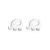 SE20 Rhinestone Stud Earrings Clear Stone Wedding Jewelry