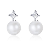 SE5 Zircon Drop Earrings Sparkling Fine Jewelry for Women