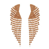 Personalized Bamboo Style Hoop Earrings Customize Name Statement Words Number
