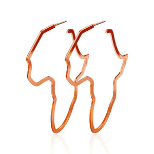 SE9 Big Hoops Circle Earring Pendiente Climber European Jewelry