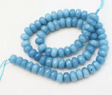 SEA JADR roundel beads 8*4mm 14inch nature gem stone