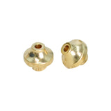 100 PCS Raw Brass Spacer Beads Alloy Loose Beads for DIY Jewelry Making