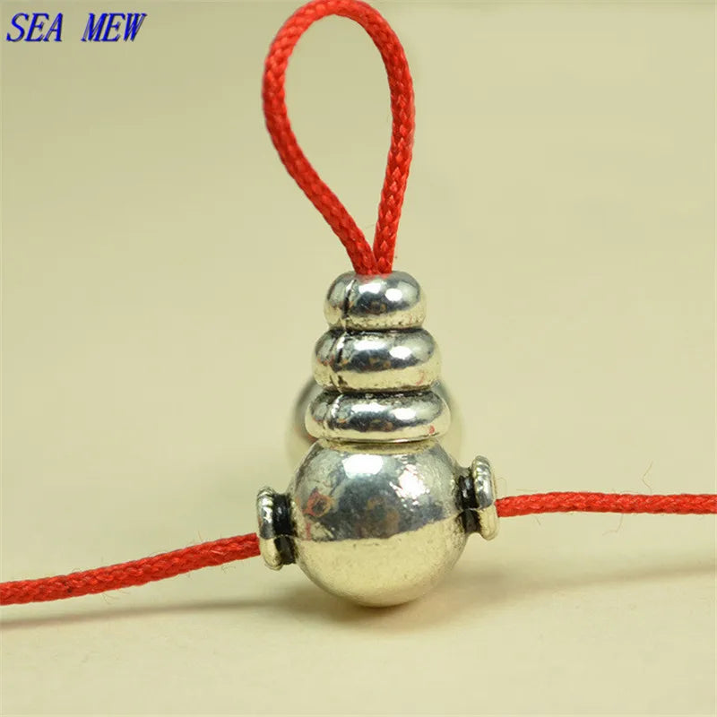 Vintage Metal Alloy Antique Silver Tee Pagoda Spacer Bead Buddha Bead