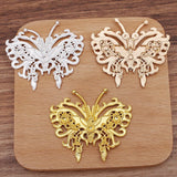 20 PCS Butterfly Palace Bride Headwear Metal Alloy Accessories