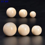 Resin Round Spacer Beads Hole Beads Ivory Beads 6/8/10/12/14/16mm