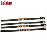 10mm Stainless Steel Mesh Bracelets Men Women Watch Chain Bangle Jewelry