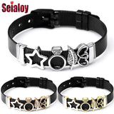 10mm Stainless Steel Mesh Bracelets Men Women Watch Chain Bangle Jewelry