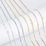 SENLISSi -2023 Necklace Box Chain choker Silver 925 jewelry necklace for Women