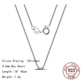 SENLISSi -2023 Necklace Box Chain choker Silver 925 jewelry necklace for Women