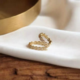 SENYU Women CZ Zirconia Ear Cuff Earring Plating Earrings