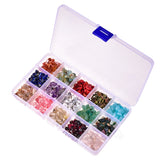 Irregular Chips Stone Beads Kit Natural Gemstone Spacer Seed Beads