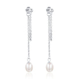 SFE1 Stud Earrings Top Sparkling Wedding Jewelry