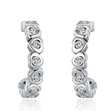 SFE1 Stud Earrings Top Sparkling Wedding Jewelry