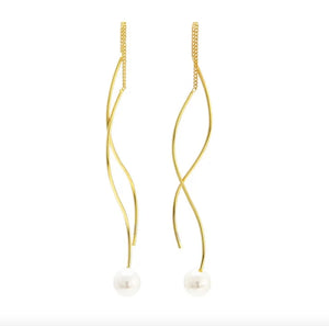 SFE2 Earrings Radiant Logo Stone HG