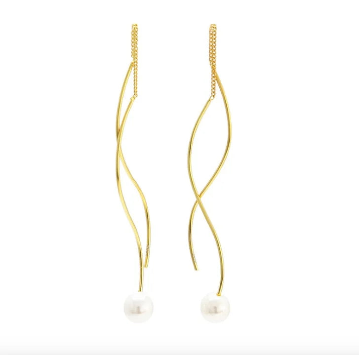 SFE2 Earrings Radiant Logo Stone HG